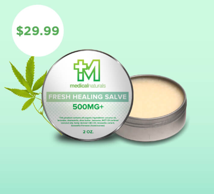 Cbd Healing Salve 500mg Medical Naturals 7960